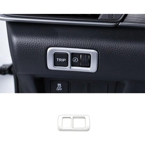 For Honda Accord 10th 2018 2019 ABS Matte/Carbon fibre Car upper left middle control box decoration Accessories car styling 1pc