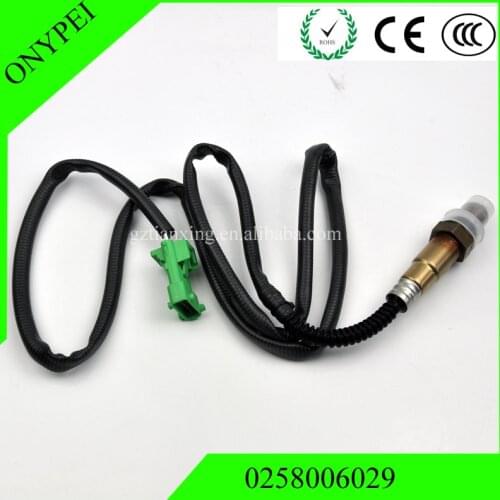 0258006026 Oxygen O2 Lambda Sensor For Peugeot 206 307 607 806 1628HV 1628CX 0258006029