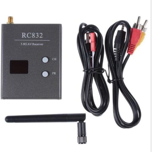 Hot 48Ch 5.8G 600Mw 5Km Wireless AV Transmitter Receiver RC832 for FPV Multicopter RC Aircraft Quadcopter