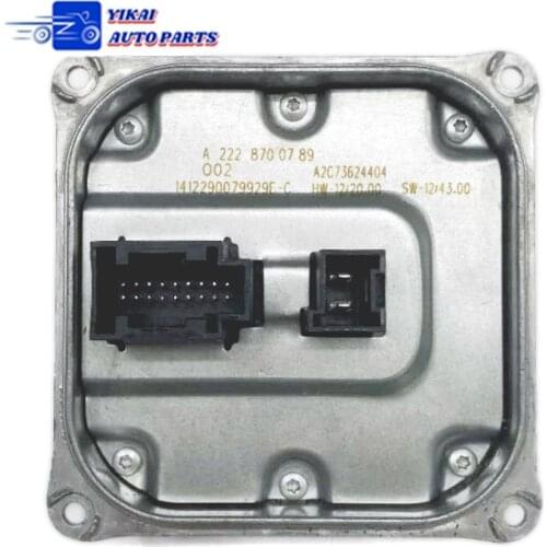 1pcs LED Headlight Voltage Regulator module A2228700789 for Mercedes BENZ E350 E400 E500 E550 E63 C300 C350 C400 C550 C63