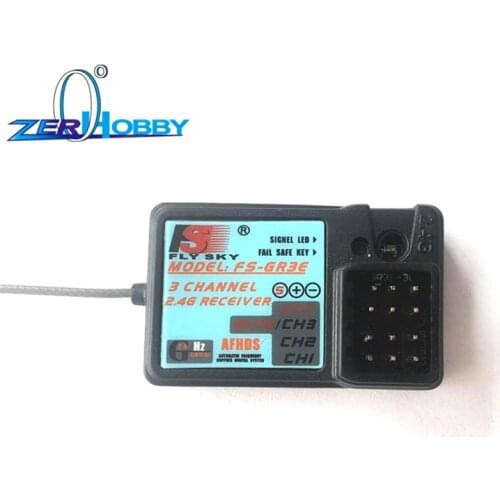FS-GR3E FS-GR3E 2.4G 3CH Receiver with Failsafe For RC Car Boat FS-GT3B FS-GT2 FS-GT3C Transmitter