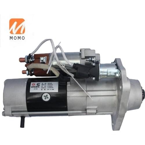Starting Motor Genuine OEM 24V 6kW Qdj2819 C4946256 for Diesel Engine C Series L Series Isle Series Starter Assembly 12