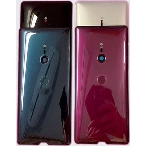 100% Original Glass For Sony Xperia XZ3 H9436 H9493 H8416 H9496 Back Battery Cover Rear Door back case Housing Case