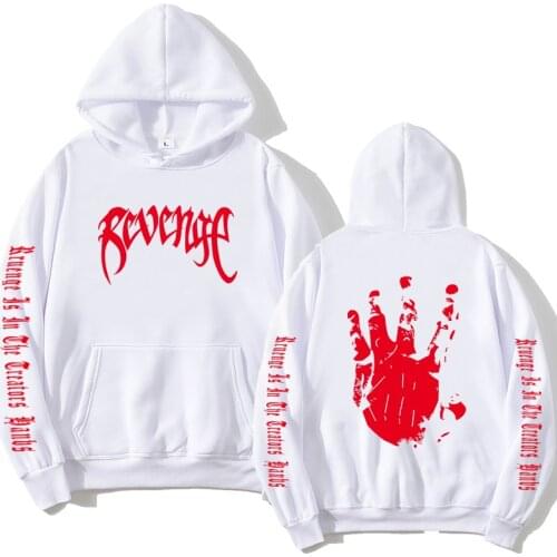 2020 Hot Sale Hip Hop Casual Hoodies Sweatshirts Raper soft XXX Tentacion Harajuku Men and women Cool Casual Print Plus Size