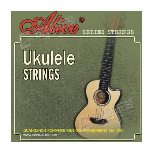 Alice AU04 Soprano Ukulele Strings - A, D, F#, B - Clear Nylon - 0.022-0.032