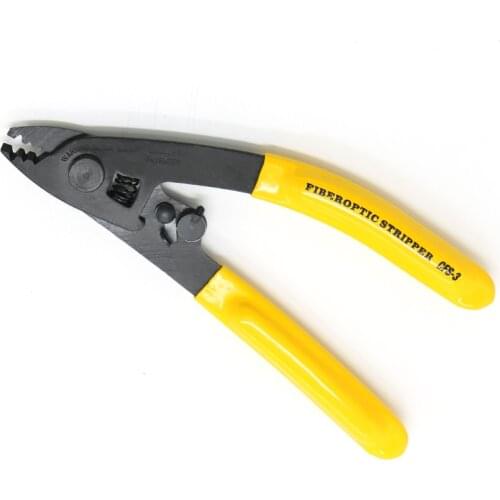 Free shipping CFS-3 Three-port Fiber stripping pliers CFS-3 165mm Miller optical fiber stripper pliers Cable stripper Tool
