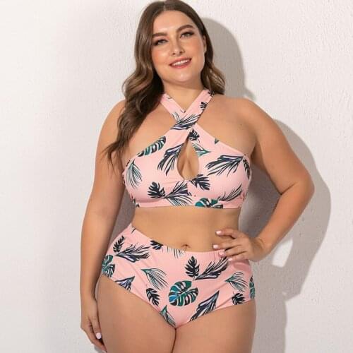CHAXIAOA Large One-piece Swimwear