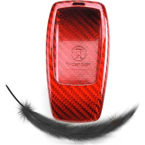 Carbon Fiber Key Case Shell Cover For Mercedes Benz E Class W213 E200 E250 E300 E400 E43 E63 2017 2018