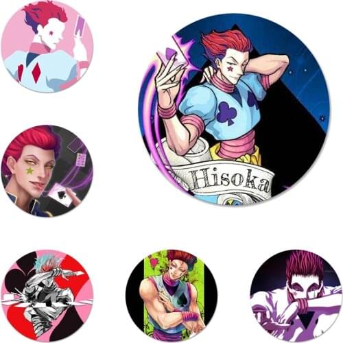 Hisoka Hunter X Hunter Badge Brooch Pin Accessories For Clothes Backpack Decoration gift