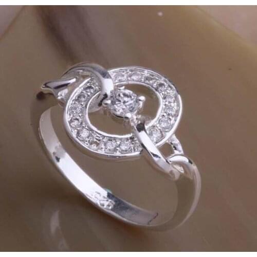 925 Sterling Silver Ring Fashion Jewerly Ring Women&Men terrific retaining ring /dsbamjia fhxanzea AR040