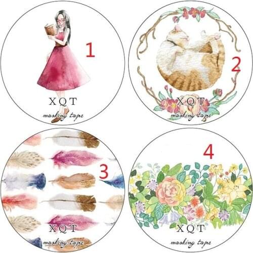 Creative 7M Washi Paper Tape Paper Masking Tape Stickers Decorative Sticker Adhensive Tape OK005