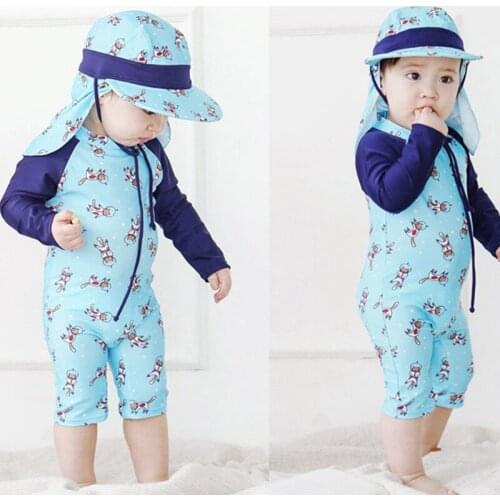 Swimsuits Casual Kids Swimwear For Boys Children Boys Swimwear For Boy Swimmable Lovely Baby Boy Boys Quick drying Bathwear