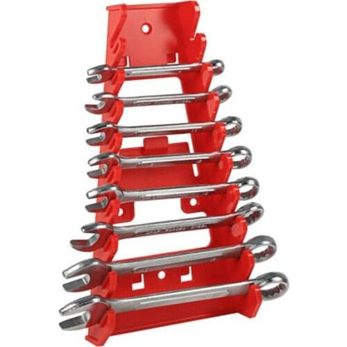 Multi Slots Spanner Storage Rack Wrench Holder Rail Tray Spanners Organizer Tool SCIE999