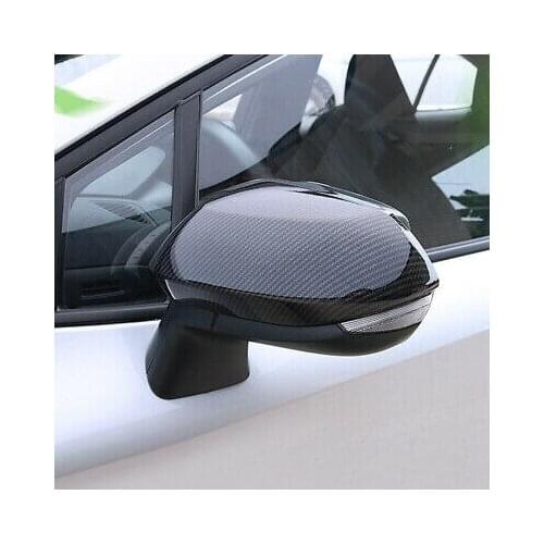 Rearview Side Mirror Cover Trim 2pcs For Toyota Corolla E210 12th Gen 2019-2020