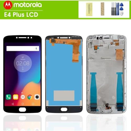 5.5'' Original For Motorola Moto E4 Plus LCD Display Touch Screen Mobile Phone Digitizer Assembly Replacement For moto e4plus