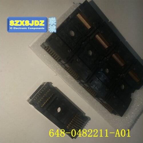 Wells IC Socket Test Adapter 648-0482211-A01 0.5 milímetros Arremesso TSOP48 Pacote