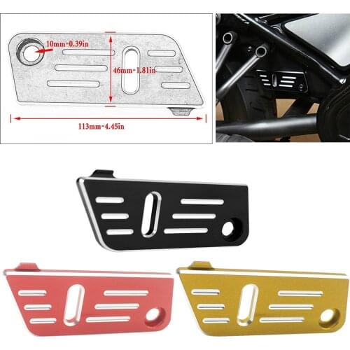 Motorcycle Rear Brake Pump Fluid Tank Reservoir Guard Protective Cover CNC Aluminum Alloy For Honda REBEL CMX300 CMX500 2017-20