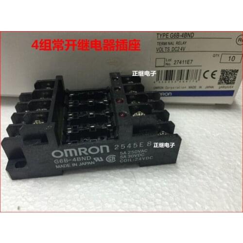 5pcs/lot Combination relay base G6B-4BND