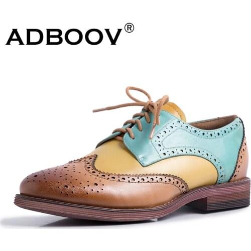 Adboov Women's Oxfords