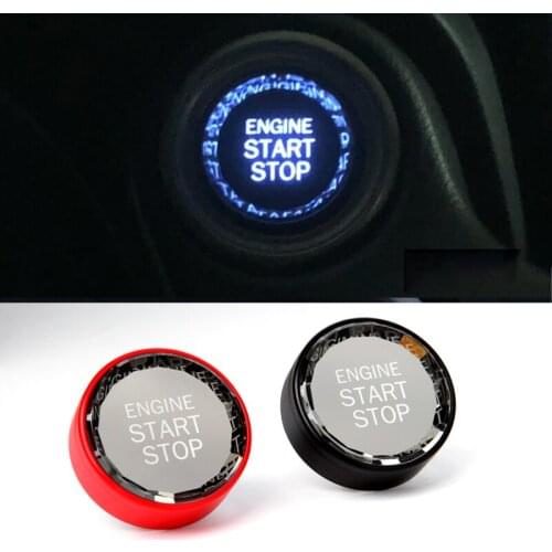 Car Styling Start Stop Engine Ignition Cover Auto Crystal Button For Subaru BRZ Impreza XV Forester wrx Outback Accessories