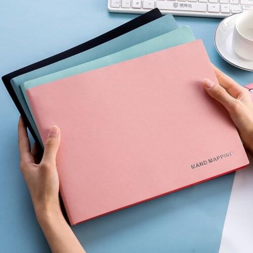 A4/B5 Notebooks 200 Mand Mapping Pages School Office Checkered Planner Notepad Agendabinder A5 Filler Paper Planner 2021