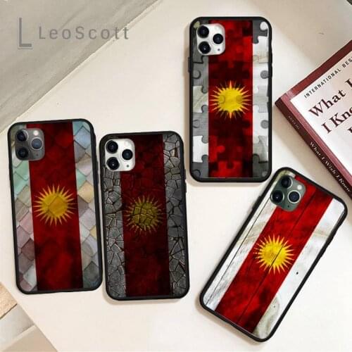 Yazidis Flag Phone Case for iPhone 11 12 mini pro XS MAX 8 7 6 6S Plus X 5S SE 2020 XR