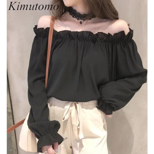 Kimutomo Blouses With Sleeves