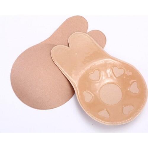 New Silicone Bra Ventilation Cute Rabbit Bra Natural Breathe Freely BraIntimates Nipple Sexy Cover Stickers Up Bra