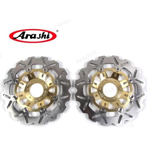 ARASHI CNC Front Brake Disc For HONDA CBR250RR 250 1990-1999 Disks Rotors CBR250 CBR 250 RR 250RR NC22 MC18 MC21 MC28 1998