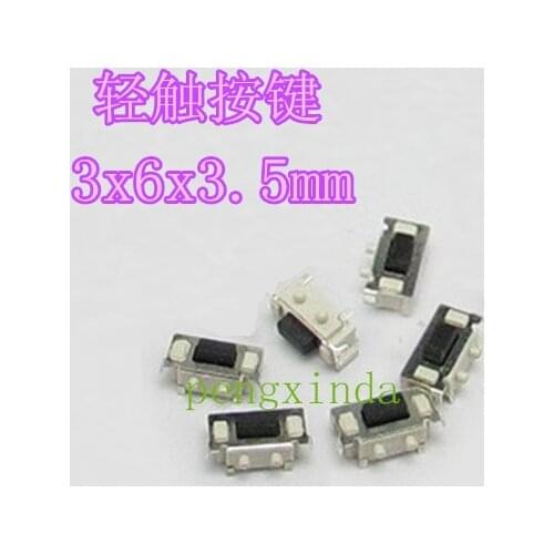 Switch touch of a button 3 * 6 * 3.5 patch MP3 MP4 tablet side buttons