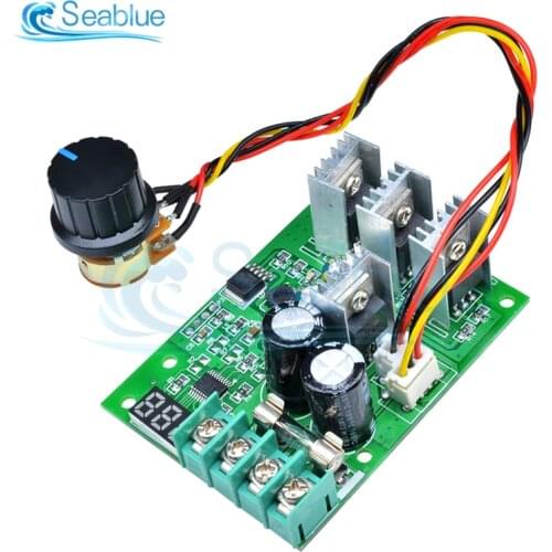 DC 6-60V 30A Voltage Regulator Adjustable PWM Motor Speed Regulator Controller 12V 24V 36V Power Controller