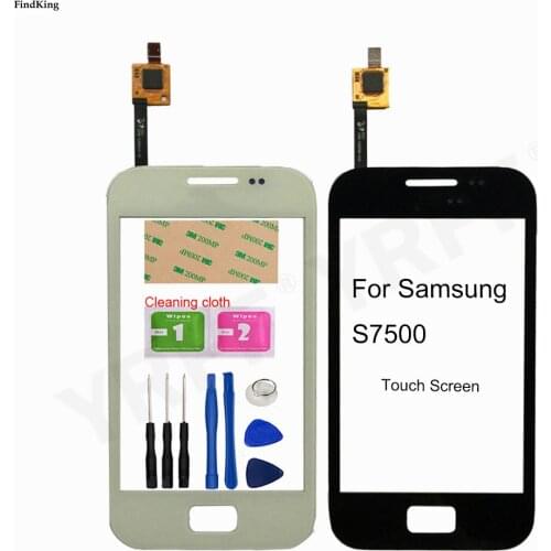 S7500 Touch Screen For Samsung Galaxy Ace Plus S7500 GT-S7500 Touch Screen Digitizer Glass Screen Panel Replacement Part
