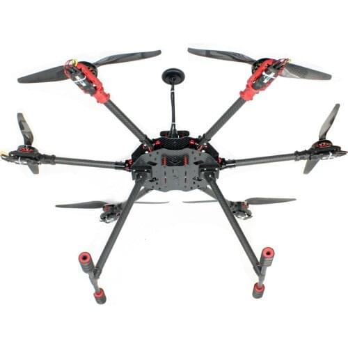 Saker675 675mm Hexacopter Kit 3-4S GPS7M APM2.8/PIX 2.4.8 Flight Control XRotor 40A Brushless ESC 5010-750KV Motor DIY Drone