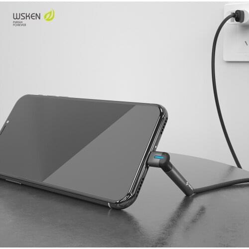 WSKEN usb cable for iphone cable 11 pro max Xs Xr X 8 7 6 plus 6s 5 s plus ipad mini 4 fast charging cables mobile phone charger