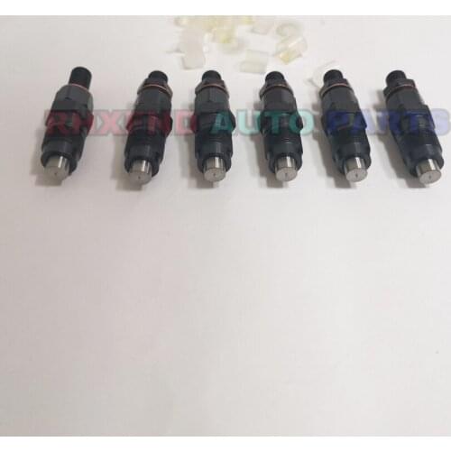 1 lot 6pcs 1HZ Injector Nozzle and holder assembly 23600-19075 for TOYOTA LAND cruiser coaster BB60 HZB70 XZB60 BJ73 UZJ100