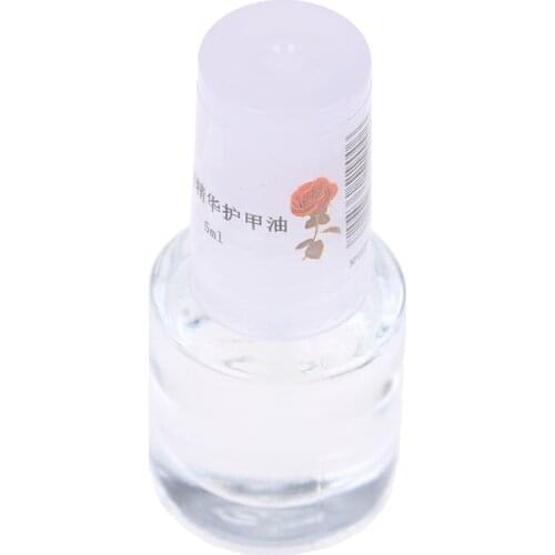 1PCS Clear 5ml Enhance Glitter Nail Polish Nail Art Tips Polish DIY Nail Art Decorations Health Transparent Top Coat