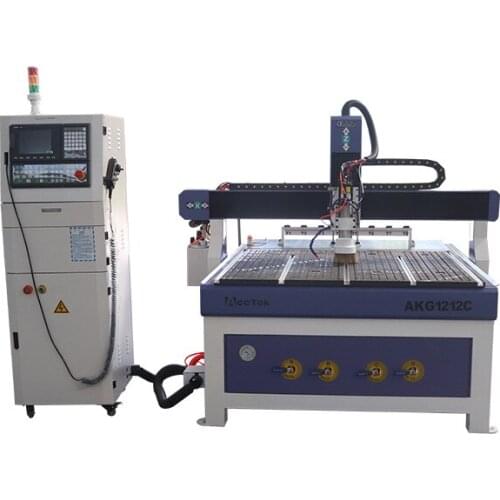 1212 ATC 2.2KW Air Cooling Wood Machine With 8 Tools Linear ATC CNC Router