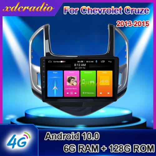 Xdcradio 9" Android 10.0 Car Radio Automotivo For Chevrolet Cruze Car DVD Multimedia Player Auto GPS Navigation 4G BT 2013-2015