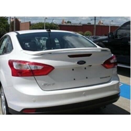 Ford Focus 3 Sedan Facelifted Spoiler (Fiber)