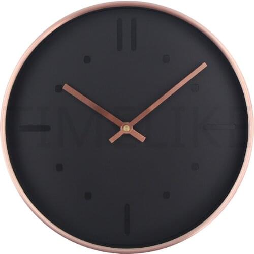 Modern Slient Wall Clock 2019 New Arrivals Round Wall Clocks Vintage Quartz Home Decor Relogio de parede Gifts Wandklok