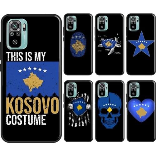 Kosovo Flag For Xiaomi Redmi Note 9 7 8 10 Pro Note 9S 8T Cover For Redmi 9C 9 9T 6A 7A 8A 9A Case