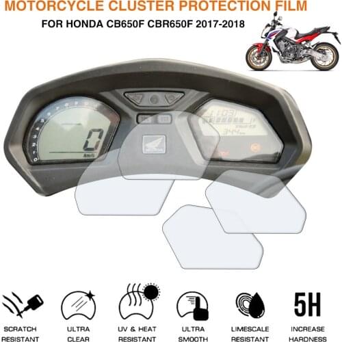 For Honda CB650F CBR650F Meter Scratch-resistant Protective Film Meter Film Screen Protective Film