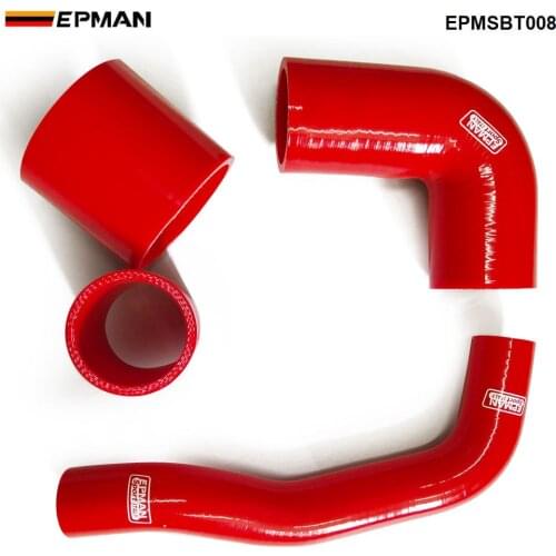 Racing Silicone Radiator Intercooler Turbo Top Y- Pipe Hose kit For Subaru WRX STi 04-07 (4pcs) EPMSBT008