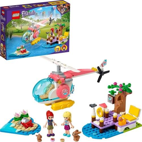 LEGO Friends 41692 Vet Clinic Rescue Helicopter Toy *NEW FOR 2021* 249 Pcs