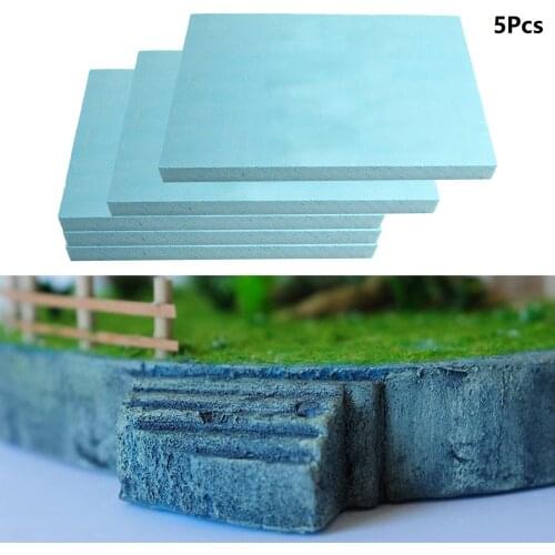 295x395x20mm Craft Foam Sheets Polystyrene Styrofoam Blocks for Modeling DIY