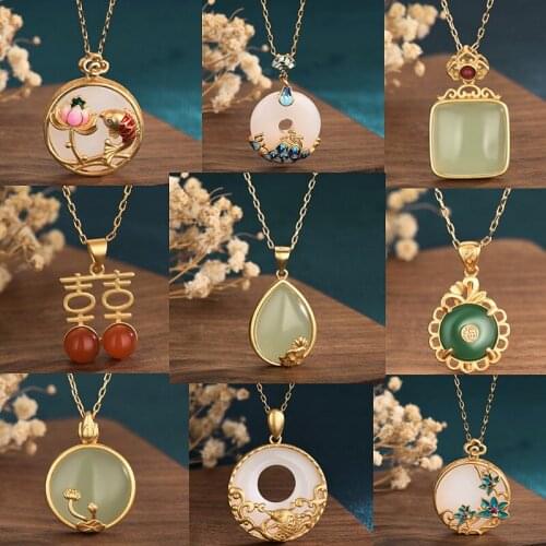 Yanting Special Design Women Necklace Vintage Necklace With Cloisonne Flower Choker Necklaces For Women Gift