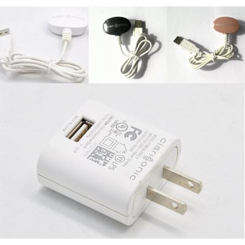 Used AC Power Charger Adapter 5V 500mA For Clarisonic Mia3 Aria4 SMART Profile Pedi