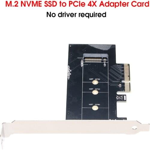 PCIe NVME M.2 M Key NGFF SSD To PCIE 4X Adapter Card Converter M.2 to Pci-e For M.2 PCI-E SSD (NGFF) SSD 2230 2242 2260 2280