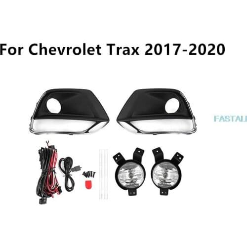 For Chevrolet Trax 2017-2020 years ago fog lamp kit front bumper with wiring anti-fog lamp assembly modification high quality
