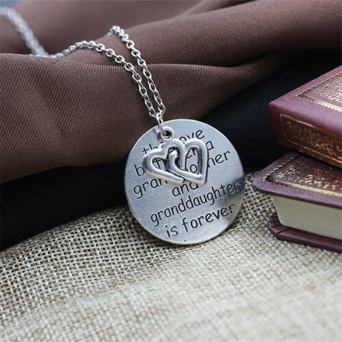 RONGQING 1Pcs Jewelry Fashion Origami Plane Pendant Necklace Children Gift Idea Grand mother love Silver Chain Necklace Collars